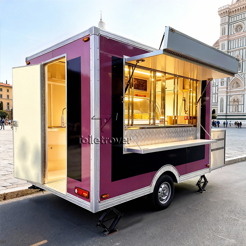 Coffee Equipment In China - Outdoor Mobile Food Truck Trailer Fully