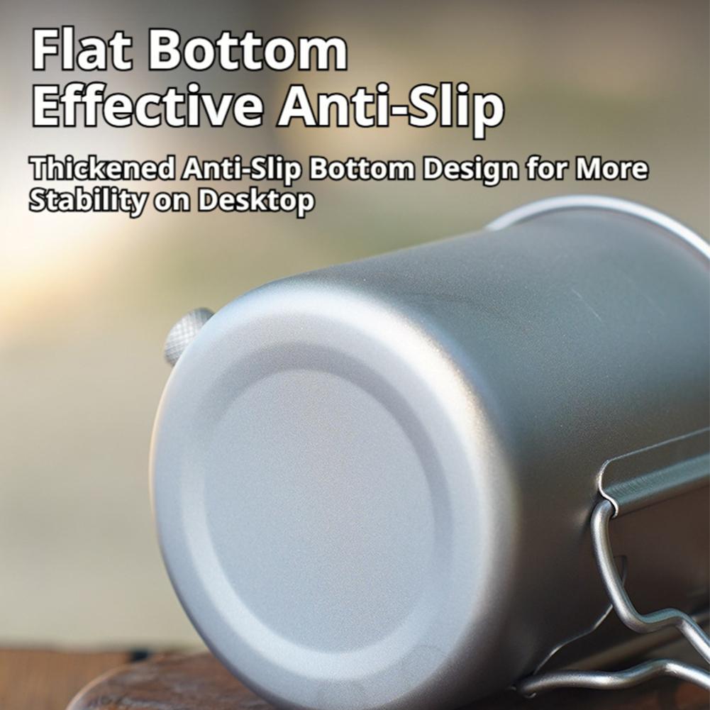 420ml Lightweight Titanium Cof - Bean Hopper Lid ulasan dan harga