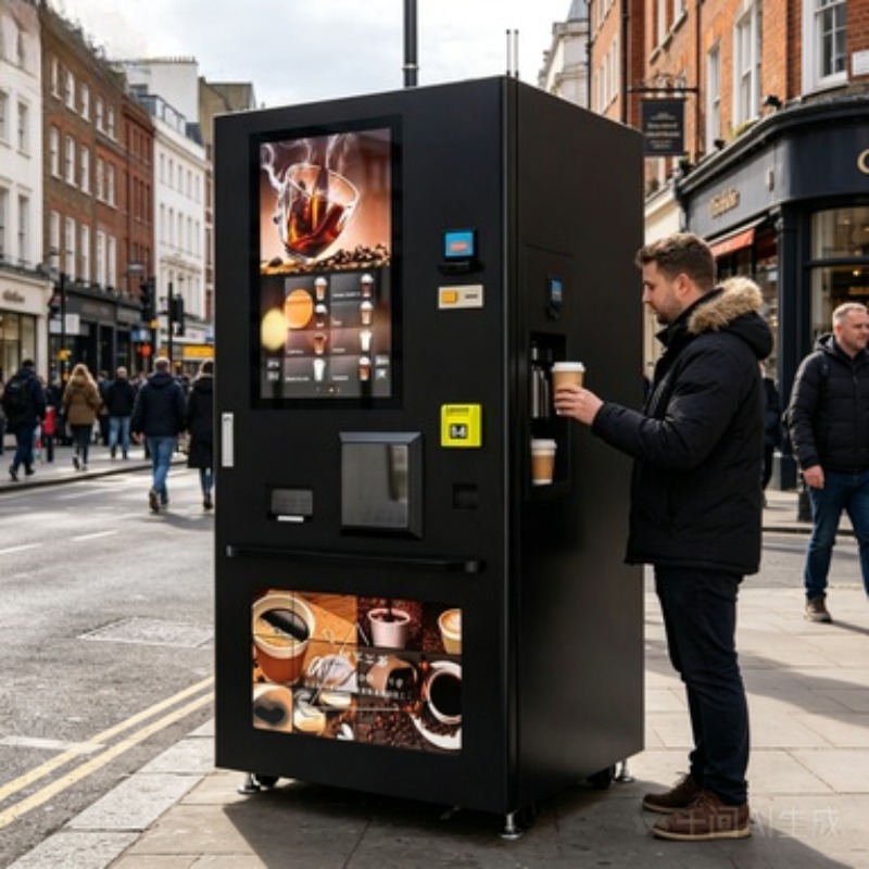 Self Service Coffee Vending Ma - Coffee Equipment Dropshipping ulasan dan harga