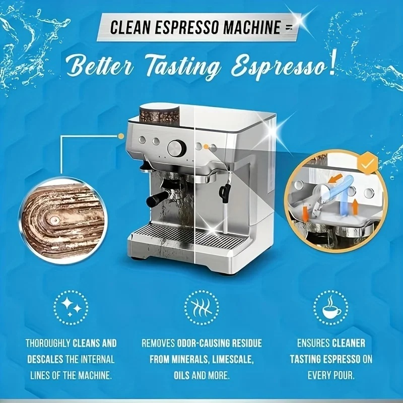 Espresso Machine Cleaning Tabl - Backflush Tablet Cleaner ulasan dan harga