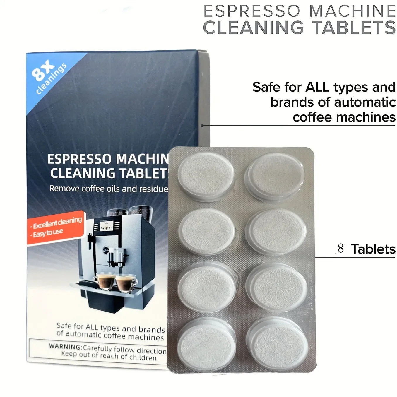 Espresso Machine Cleaning Tabl - Backflush Tablet Cleaner ulasan dan harga