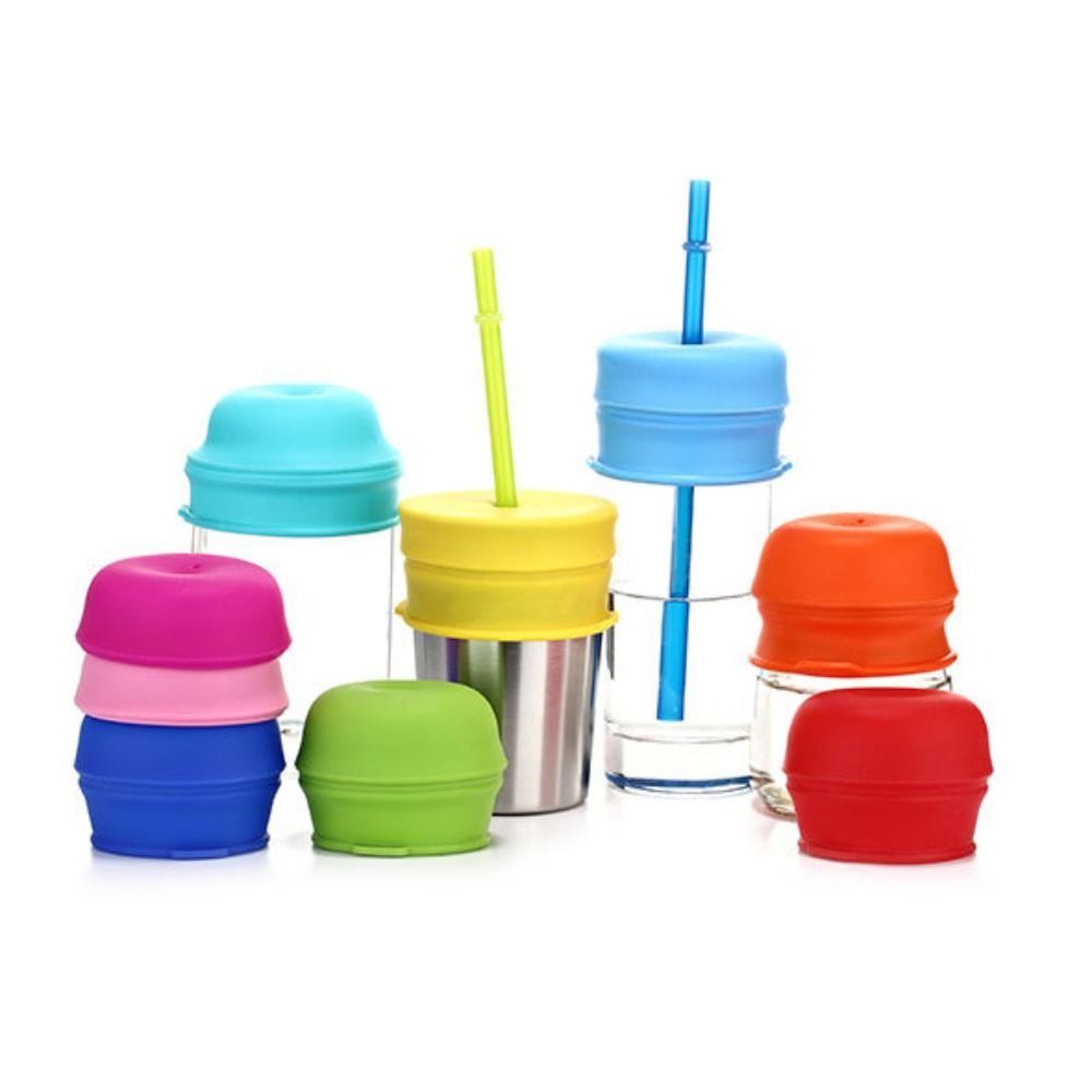Leakproof With Straw Hole Sili - Bean Hopper Lid ulasan dan harga