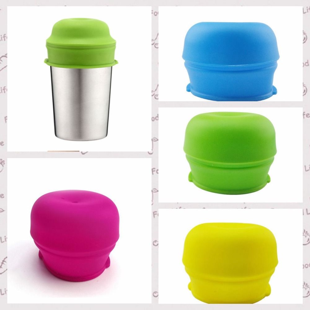 Leakproof With Straw Hole Sili - Bean Hopper Lid ulasan dan harga