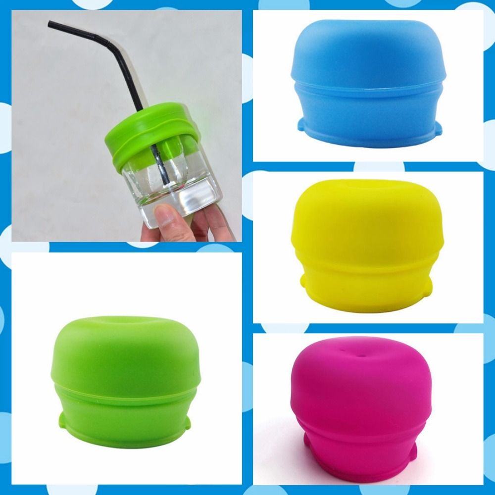 Leakproof With Straw Hole Sili - Bean Hopper Lid ulasan dan harga