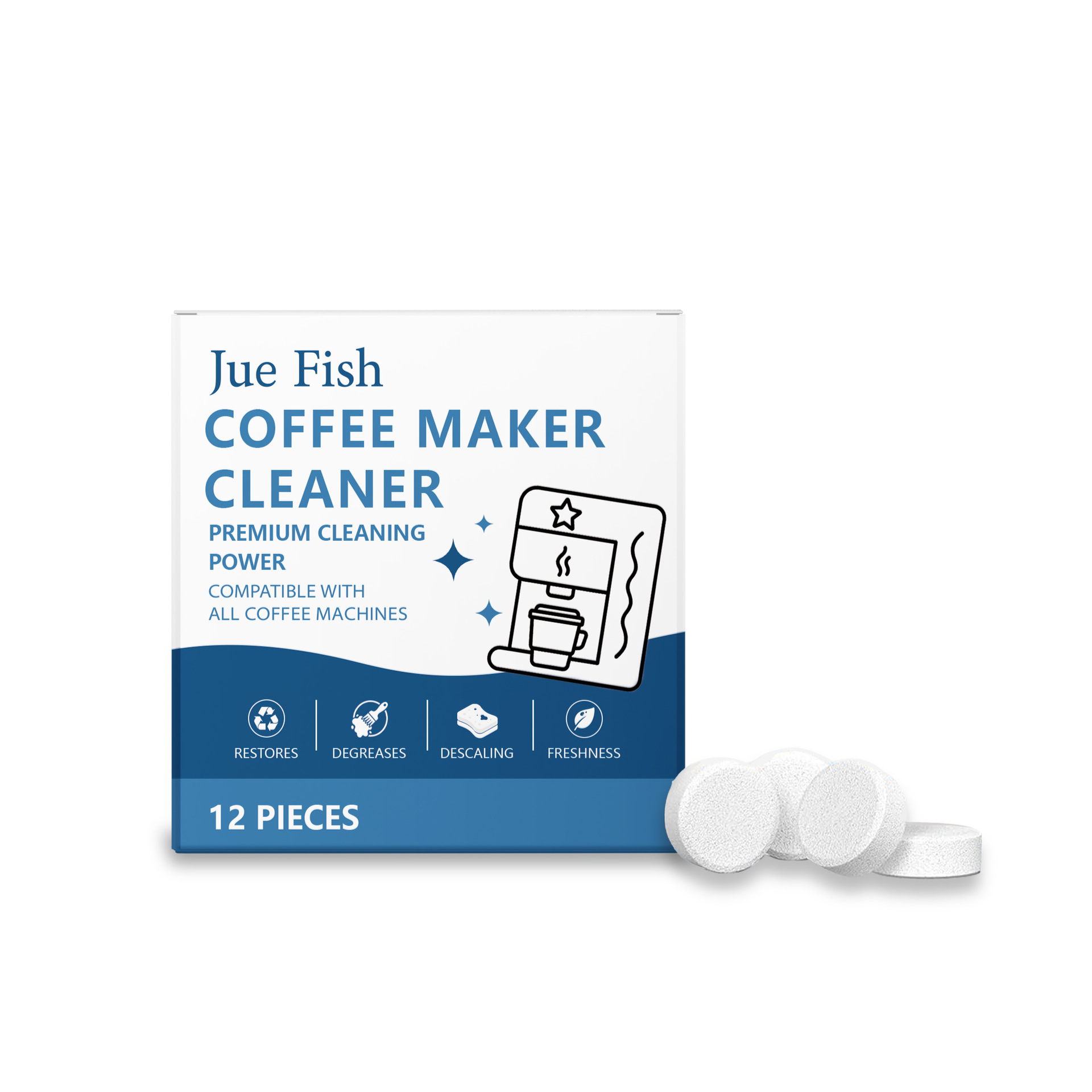 Coffee Machine Cleaning Tablet - Backflush Tablet Cleaner ulasan dan harga