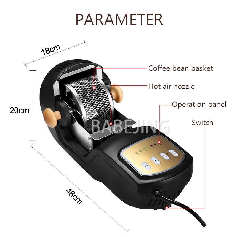 Home Coffee Bean Roasting Equi - Coffee Equipment Home ulasan dan harga