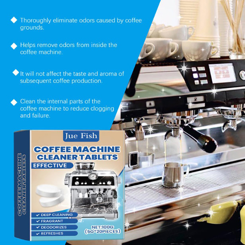 20Pcs Espresso Machine Cleanin - Backflush Tablet Cleaner ulasan dan harga