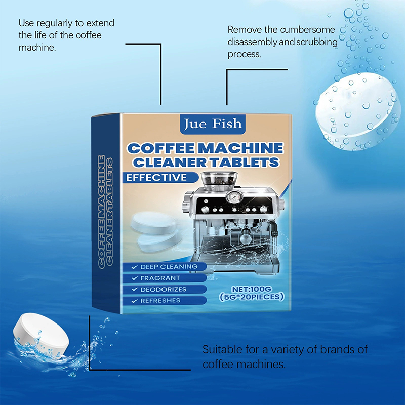 20Pcs Espresso Machine Cleanin - Backflush Tablet Cleaner ulasan dan harga