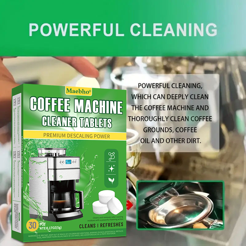 30Pcs Coffee Machine Cleaning  - Backflush Tablet Cleaner ulasan dan harga