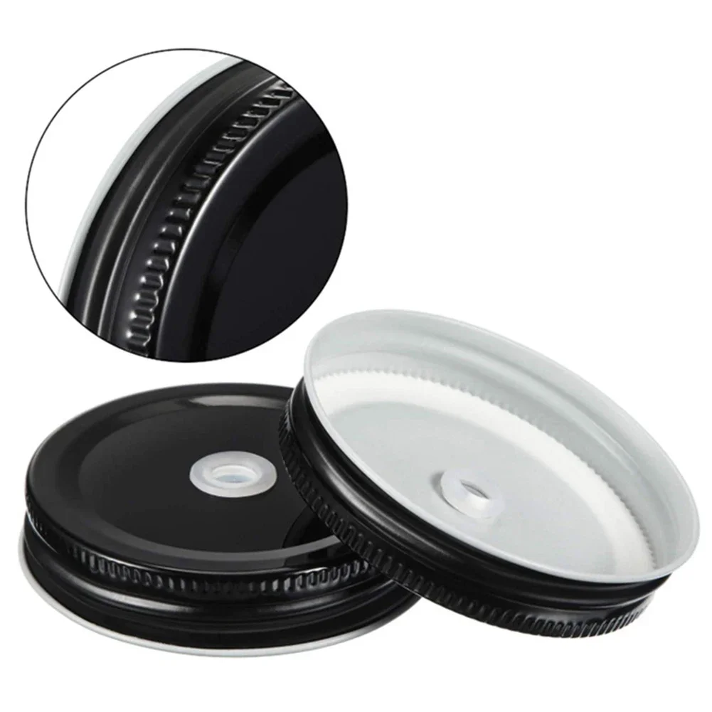 10Pcs 70mm Mason Jar Cap with  - Bean Hopper Lid ulasan dan harga