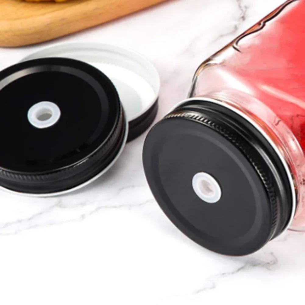 10Pcs 70mm Mason Jar Cap with  - Bean Hopper Lid ulasan dan harga
