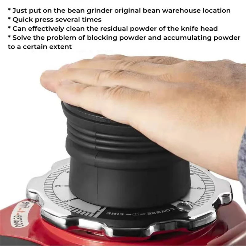 Silicone Single Dose Hopper wi - Bean Hopper Lid ulasan dan harga