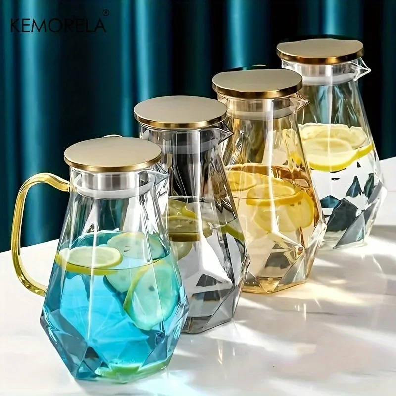 1PCS Diamond Texture Glass Tea - Coffee Equipment Home ulasan dan harga