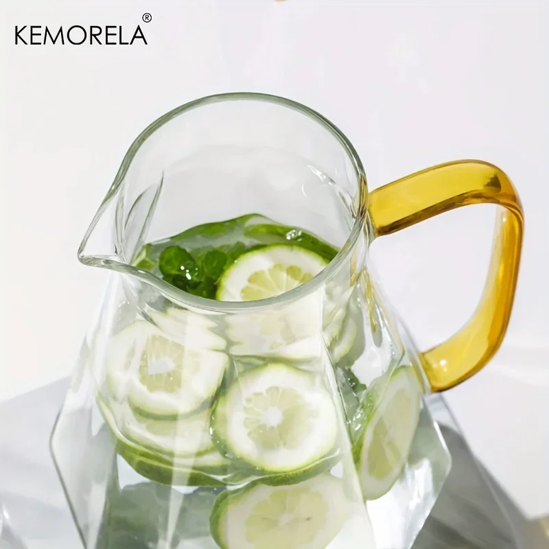 1PCS Diamond Texture Glass Tea - Coffee Equipment Home ulasan dan harga