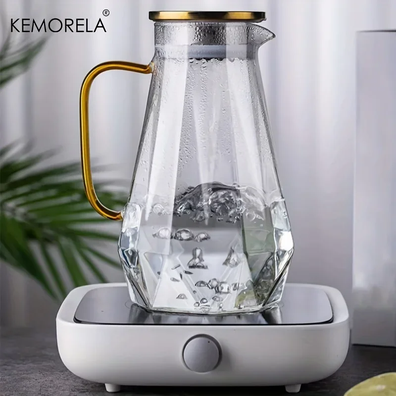 1PCS Diamond Texture Glass Tea - Coffee Equipment Home ulasan dan harga