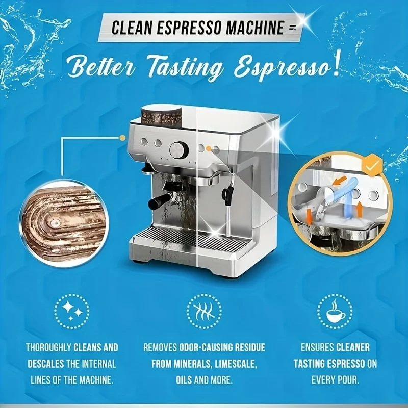 Espresso Machine Cleaning Tabl - Backflush Tablet Cleaner ulasan dan harga