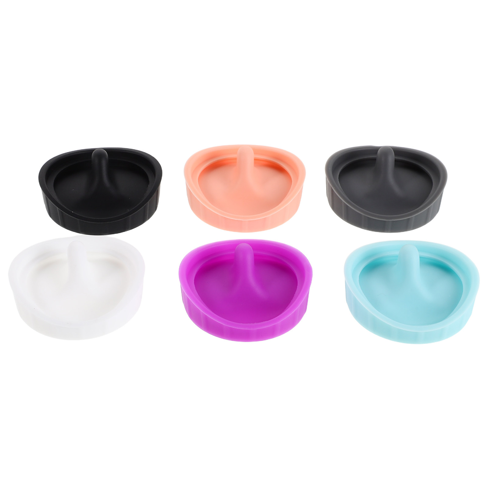 6Pcs Silicone Bottle Mouth Sto - Bean Hopper Lid ulasan dan harga
